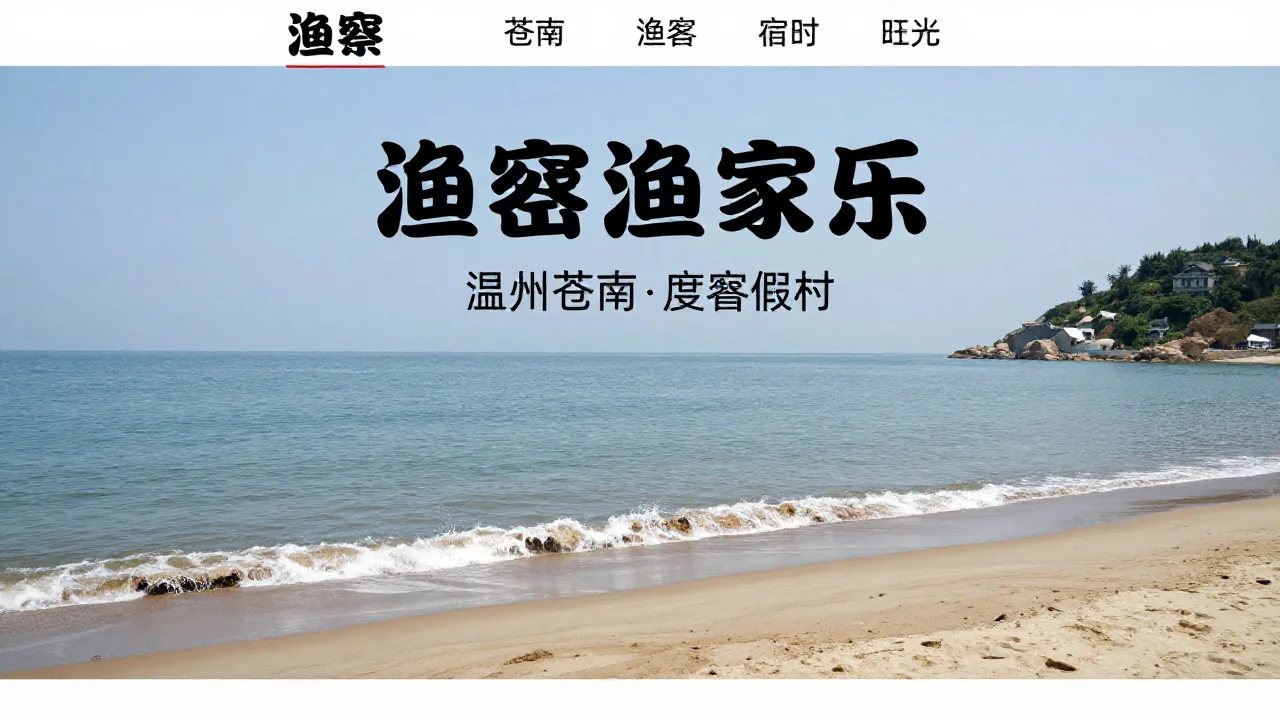 渔寮渔家乐官方网站 首页主视觉